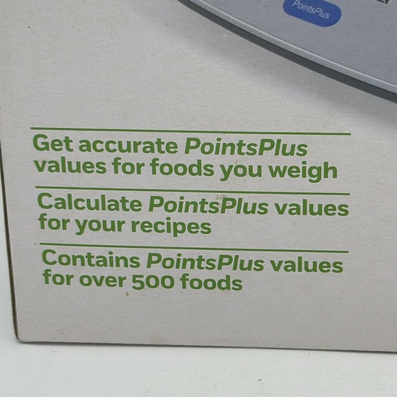 Weight Watchers electronic food scale with PointsPlus Values Database - Picture 2 of 4